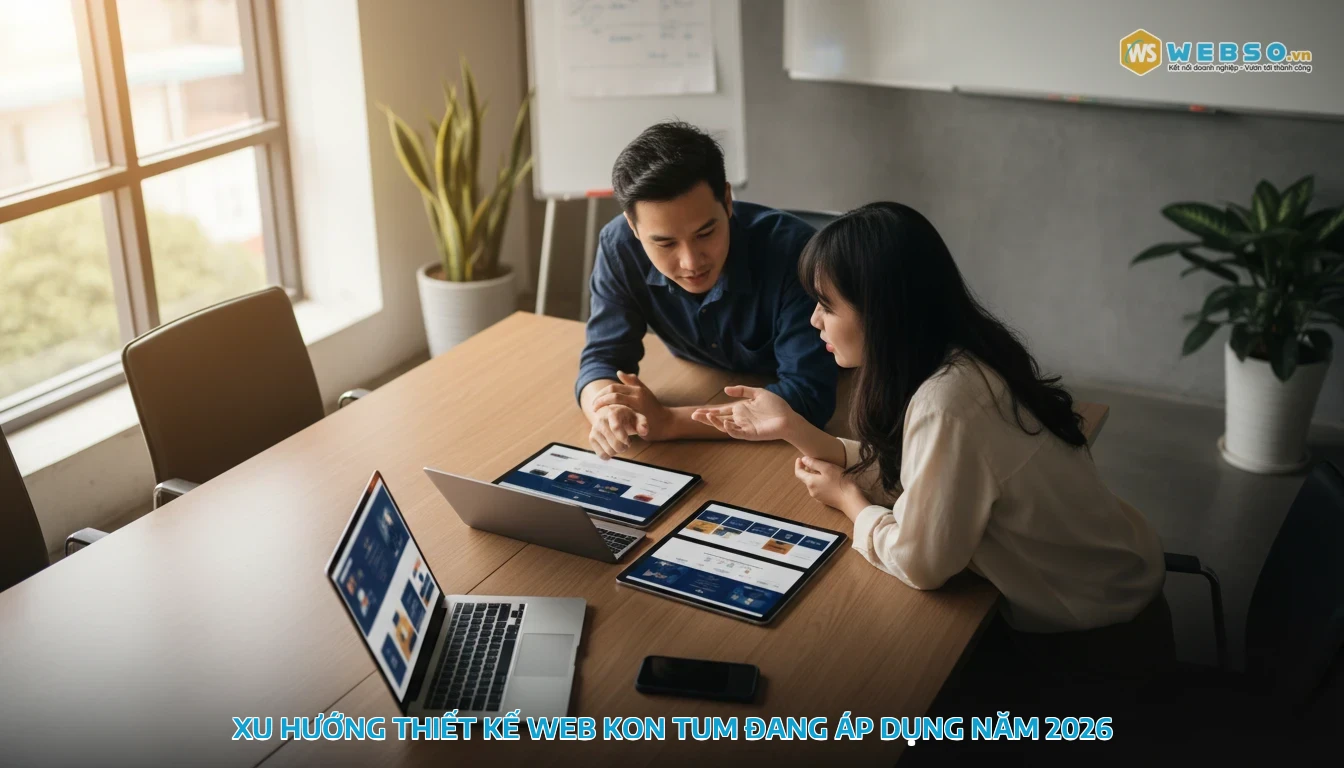 thiết kế web kon tum - Xu Hướng Thiết Kế Web Kon Tum Đang Áp Dụng Năm 2026