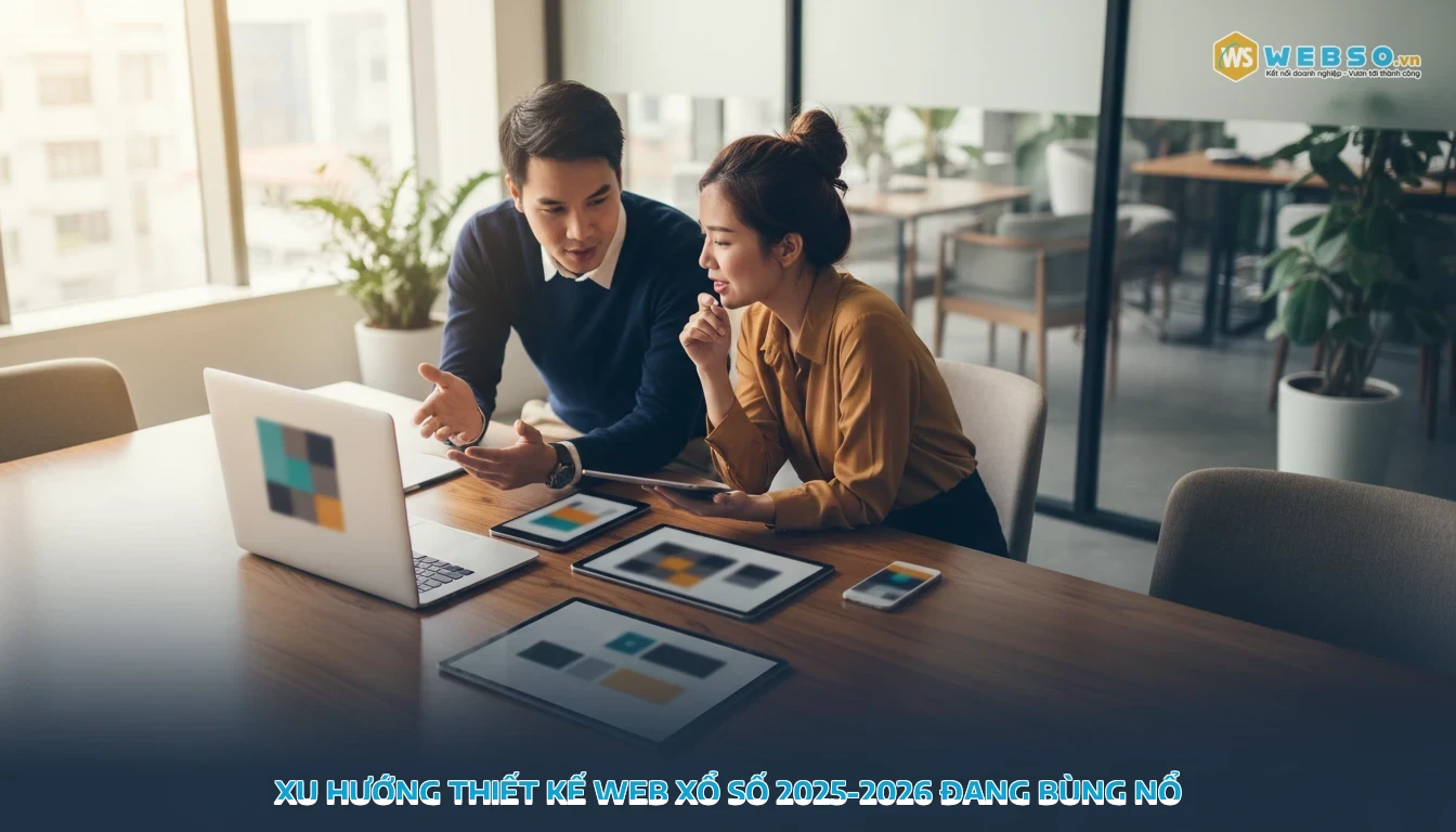 thiết kế web xổ số - Xu hướng thiết kế web xổ số 2025-2026 đang bùng nổ