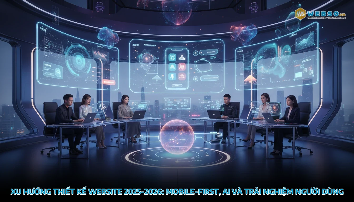 thiết kế website tại thanh hóa - Xu Hướng Thiết Kế Website 2025-2026: Mobile-First, AI Và Trải Nghiệm Người Dùng