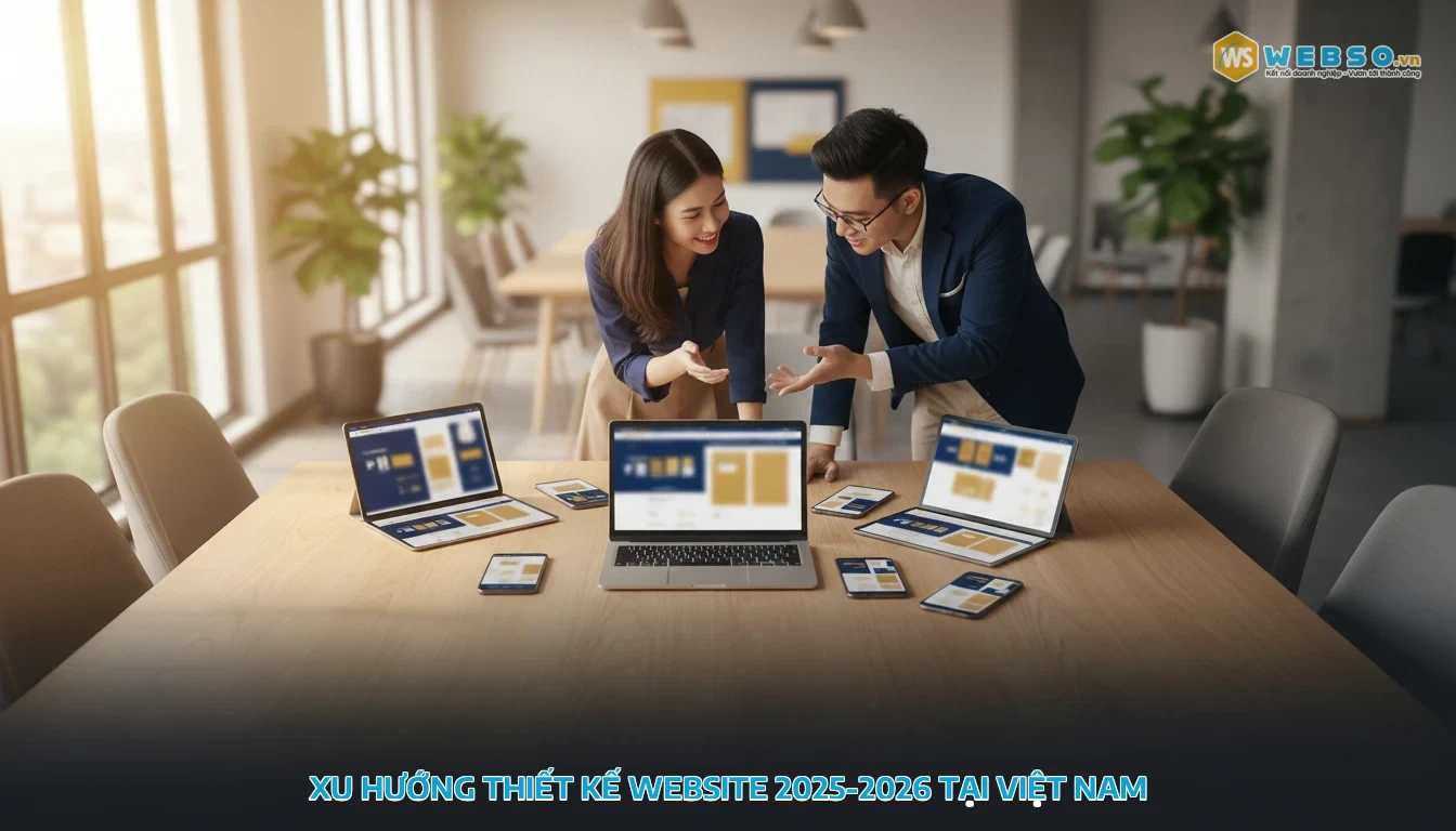 thiết kế website tại nghệ an - Xu hướng thiết kế website 2025-2026 tại Việt Nam