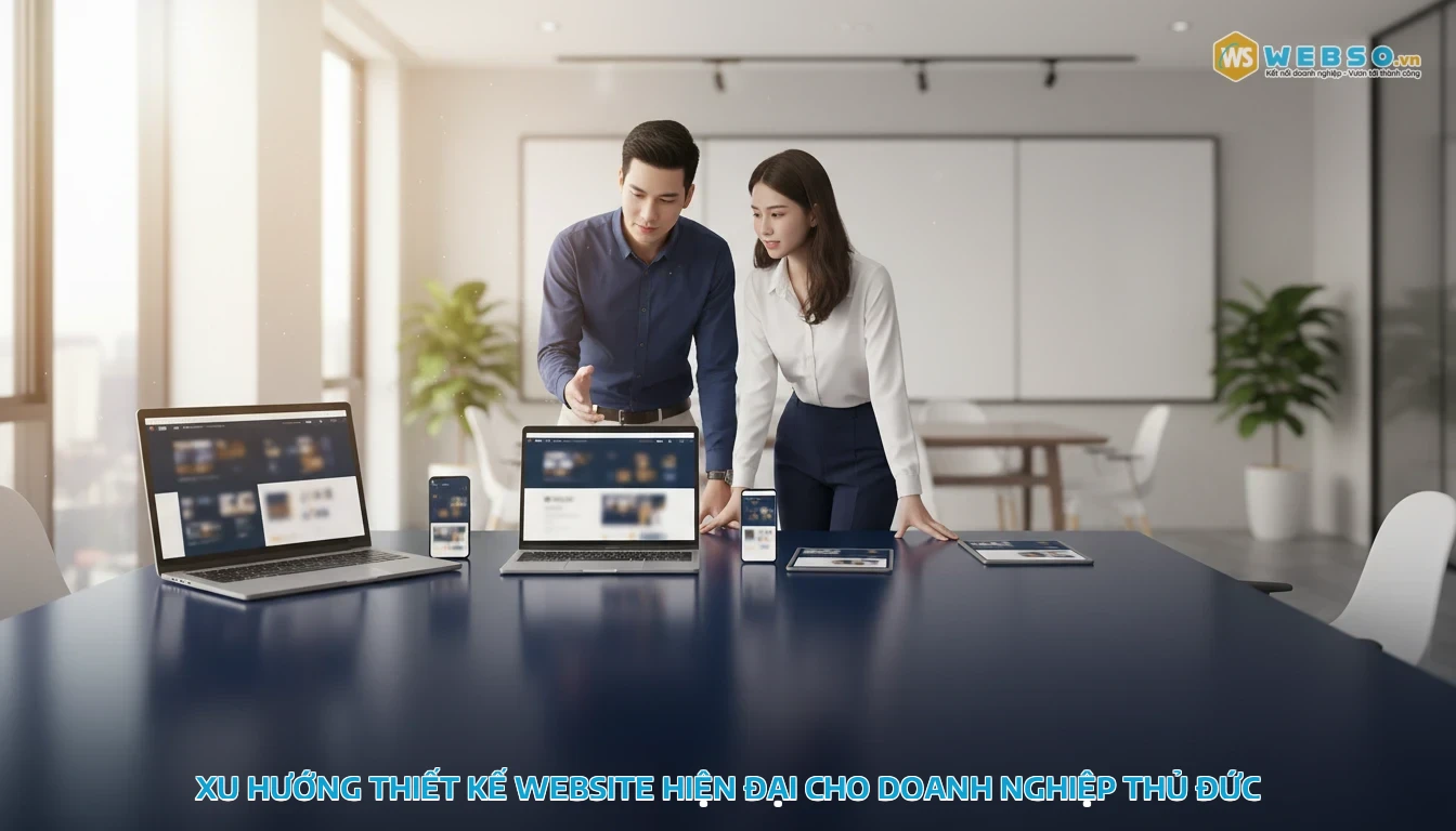 thiết kế website thủ đức - Xu hướng thiết kế website hiện đại cho doanh nghiệp Thủ Đức