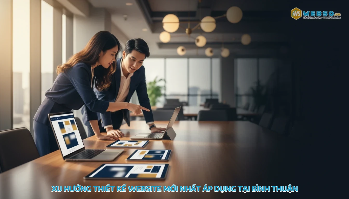 thiết kế website tại bình thuận - Xu hướng công nghệ mới trong thiết kế website địa phương