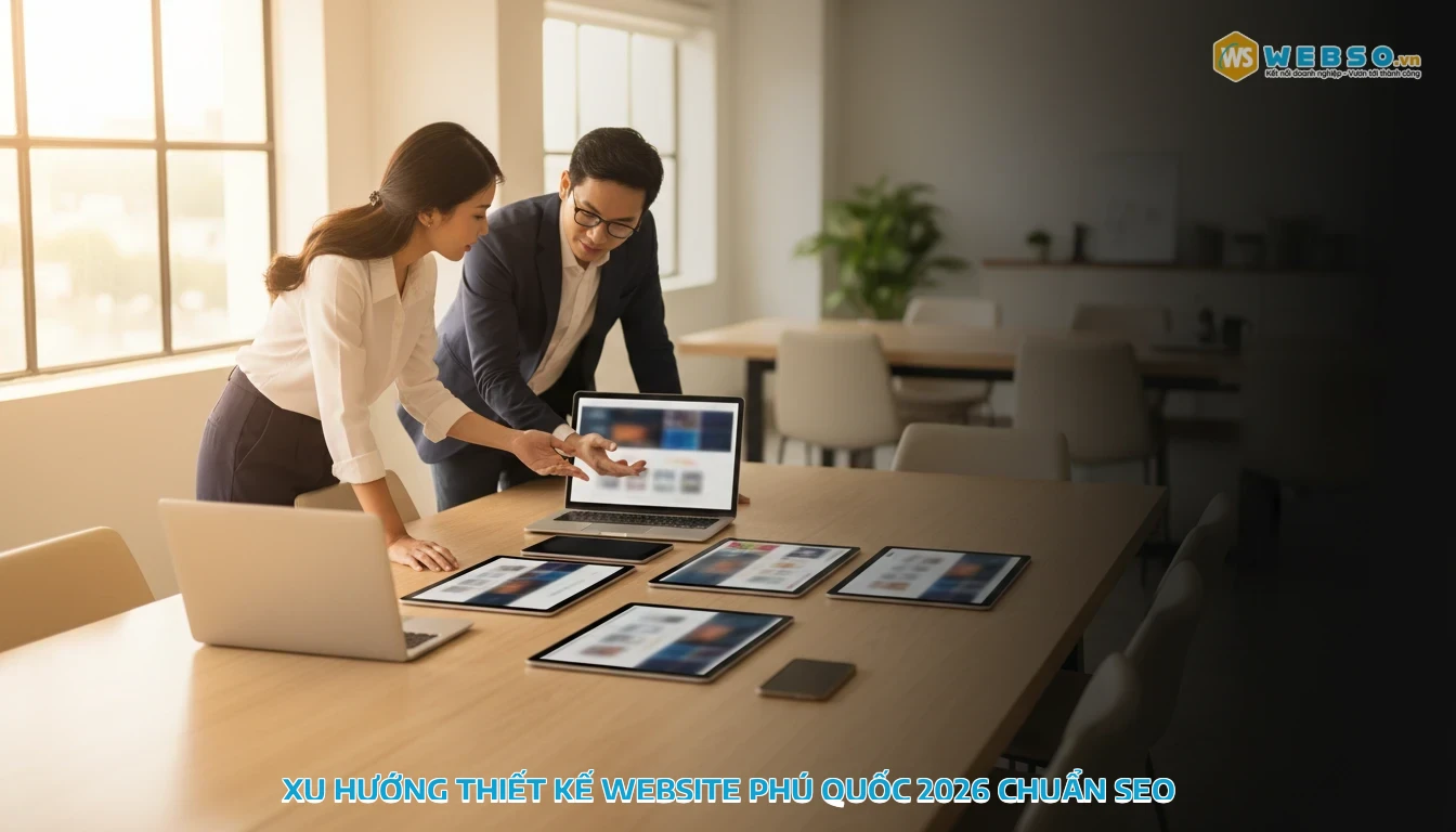 thiết kế web phú quốc - Xu hướng thiết kế website Phú Quốc 2026 chuẩn SEO