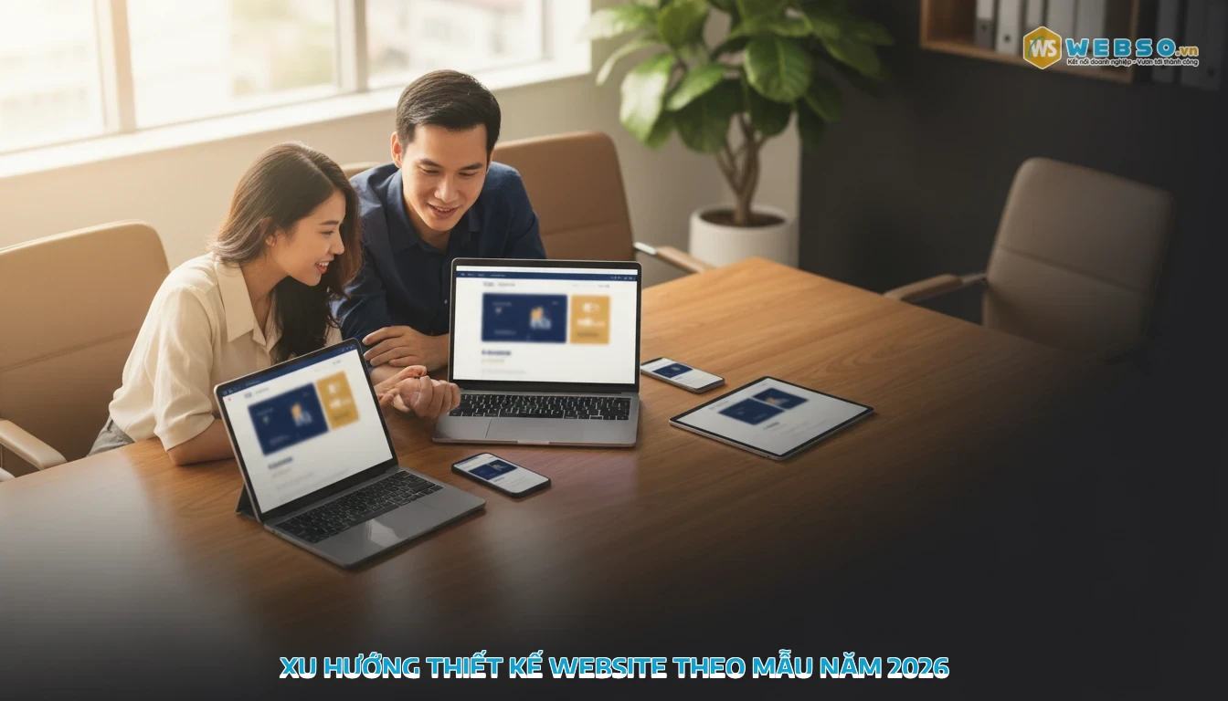 thiết kế website theo mẫu - Xu Hướng Thiết Kế Website Theo Mẫu Năm 2026