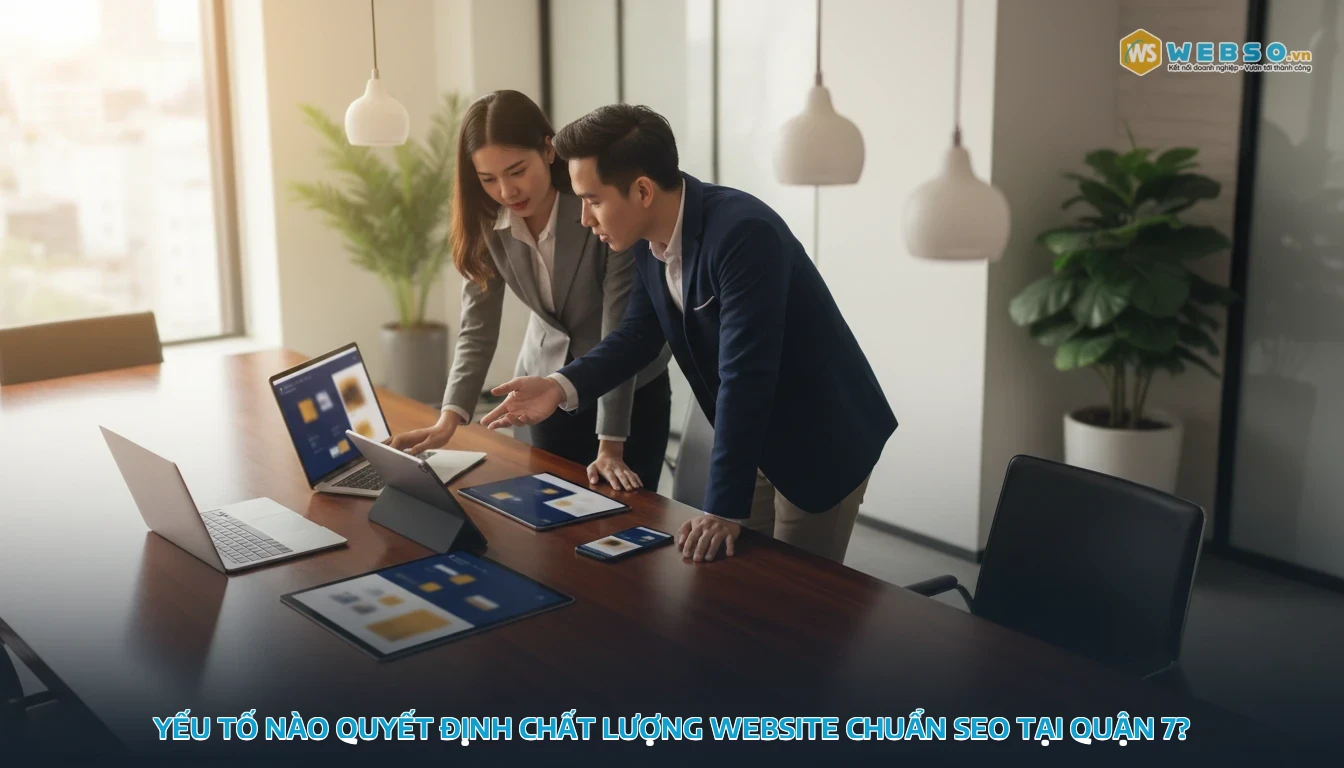 thiết kế web quận 7 - Yếu tố nào quyết định chất lượng website chuẩn SEO tại Quận 7?