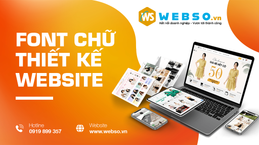 Font chữ thiết kế web