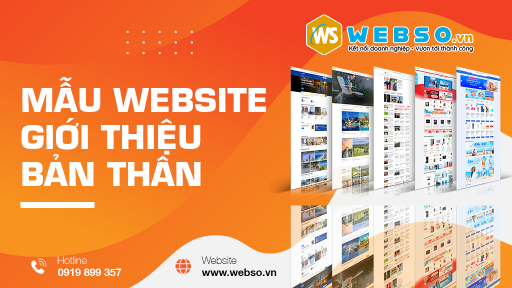 Mẫu web giới thiệu bản thân