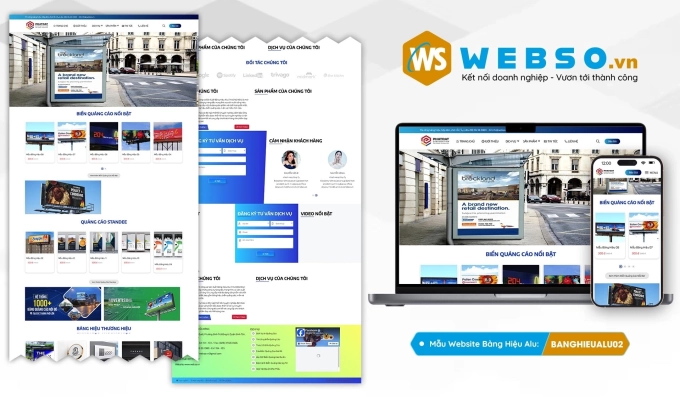 Mẫu website Bảng Hiệu Alu 02