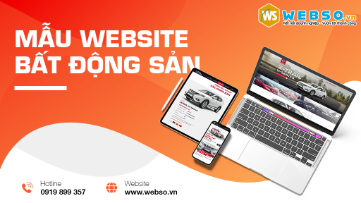 Mẫu website bất động sản