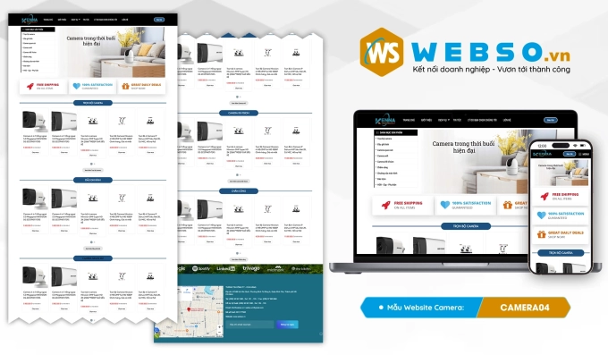 Mẫu website Camera 04