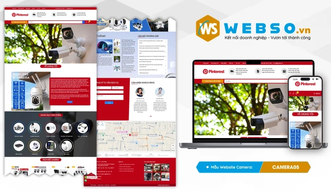 Mẫu website Camera 05