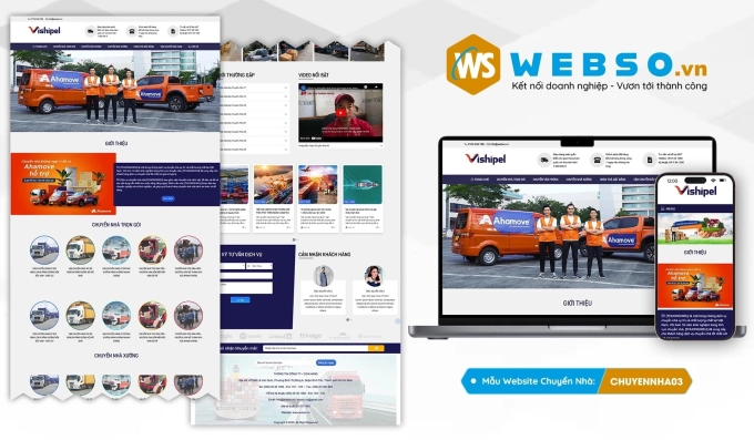 Mẫu website Chuyển Nhà 03