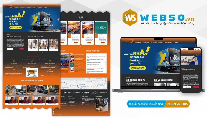 Mẫu website Chuyển Nhà 05