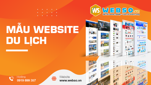 Mẫu website du lịch
