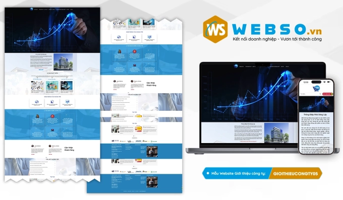 Mẫu website Giới Thiệu Công Ty 05