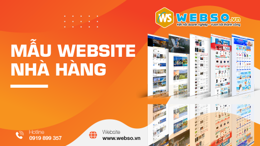 Mẫu website nhà hàng