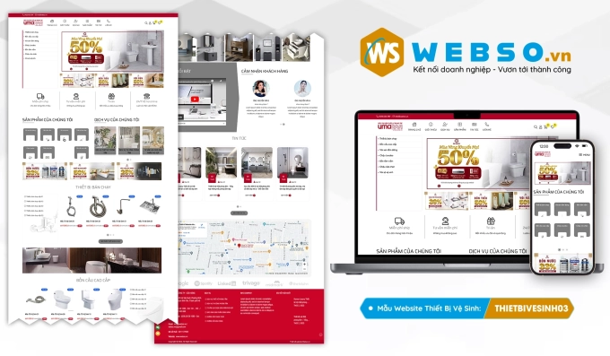 Mẫu website Thiết Bị Vệ Sinh 03