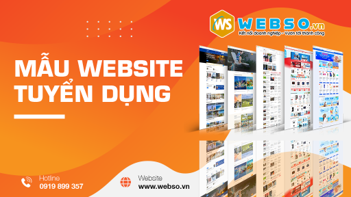 Mẫu website tuyển dụng