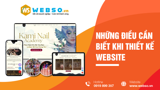 Những điều cần biết khi thiết kế website