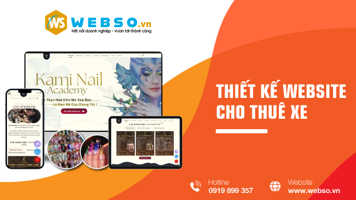 Thiết kế web cho thuê xe