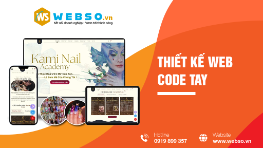 Thiết kế web code tay