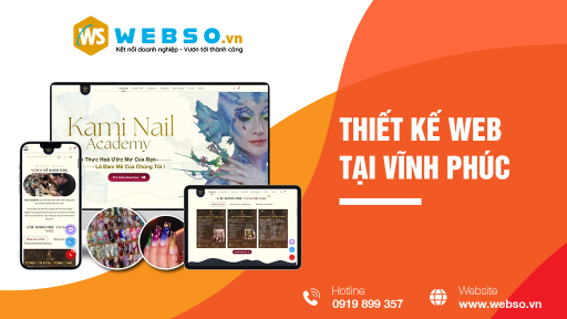 Thiết kế web tại vĩnh phúc