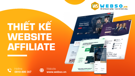 Thiết kế website affiliate marketing