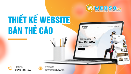 Thiết kế website bán thẻ cào