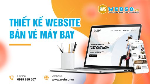Thiết kế website bán vé máy bay
