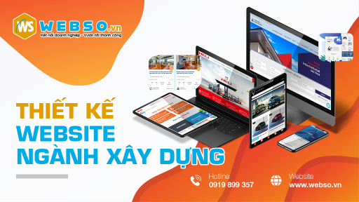 Thiết kế website ngành xây dựng