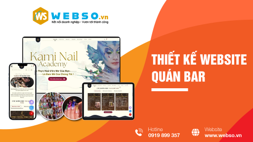 Thiết kế website quán bar
