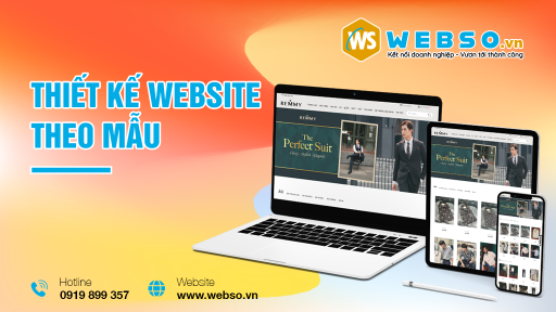 Thiết kế website theo mẫu