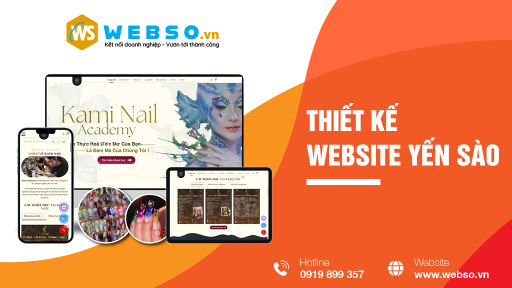 Thiết kế website yến sào